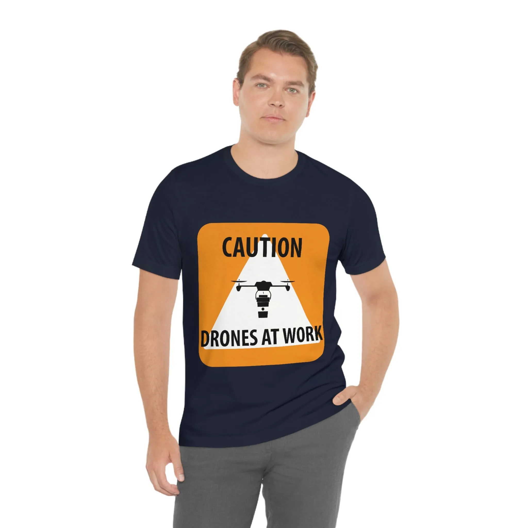 Drones at Work Unisex Jersey Short Sleeve Tee