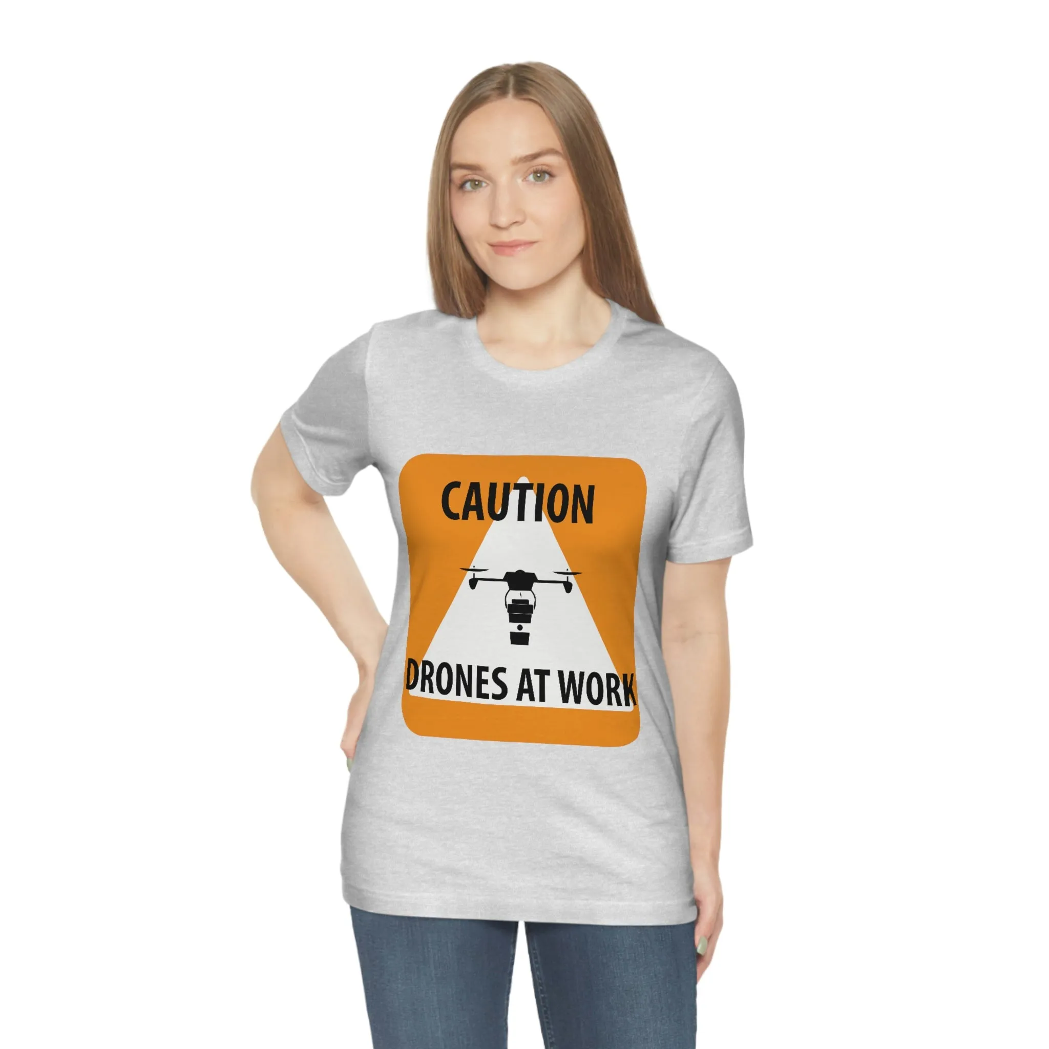 Drones at Work Unisex Jersey Short Sleeve Tee