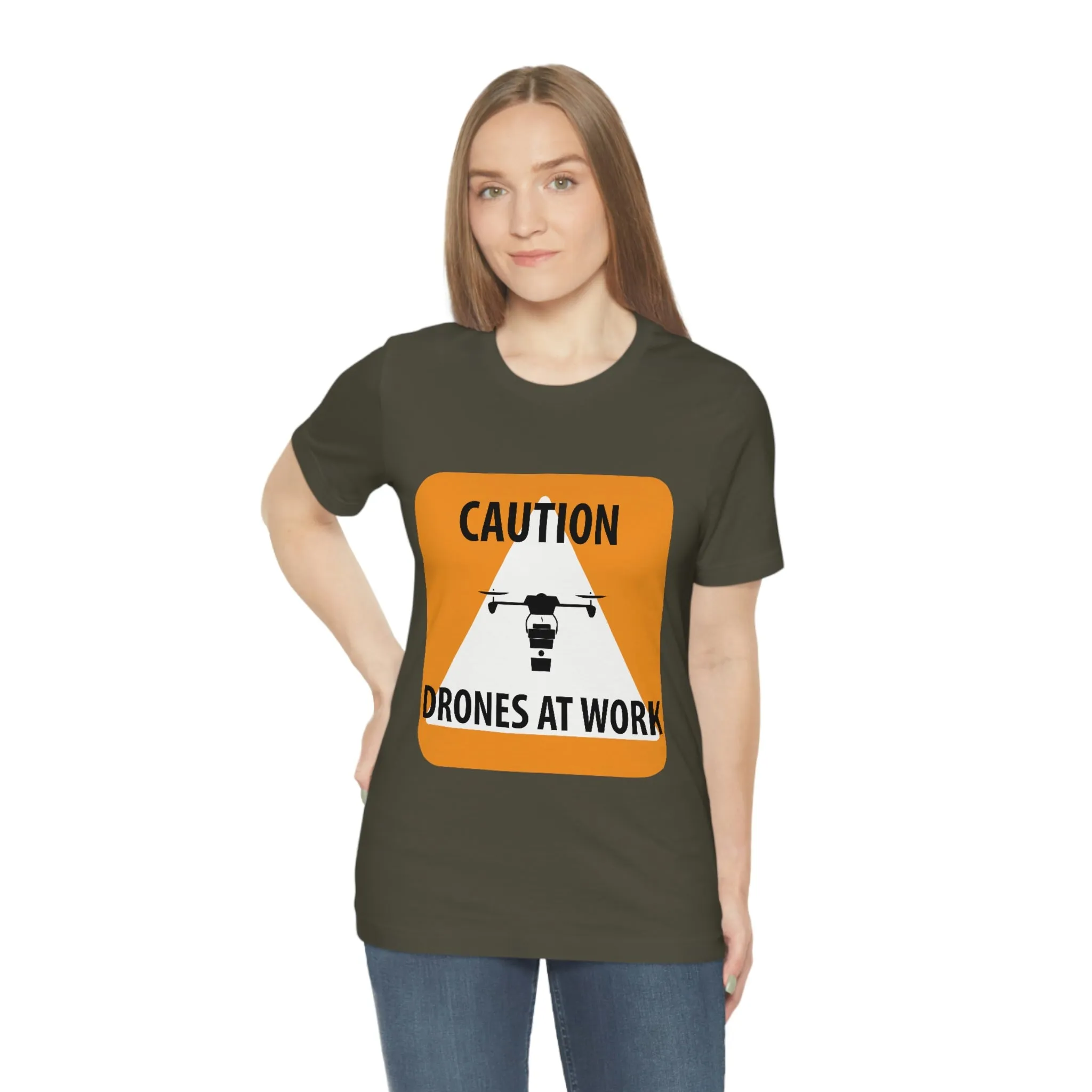 Drones at Work Unisex Jersey Short Sleeve Tee