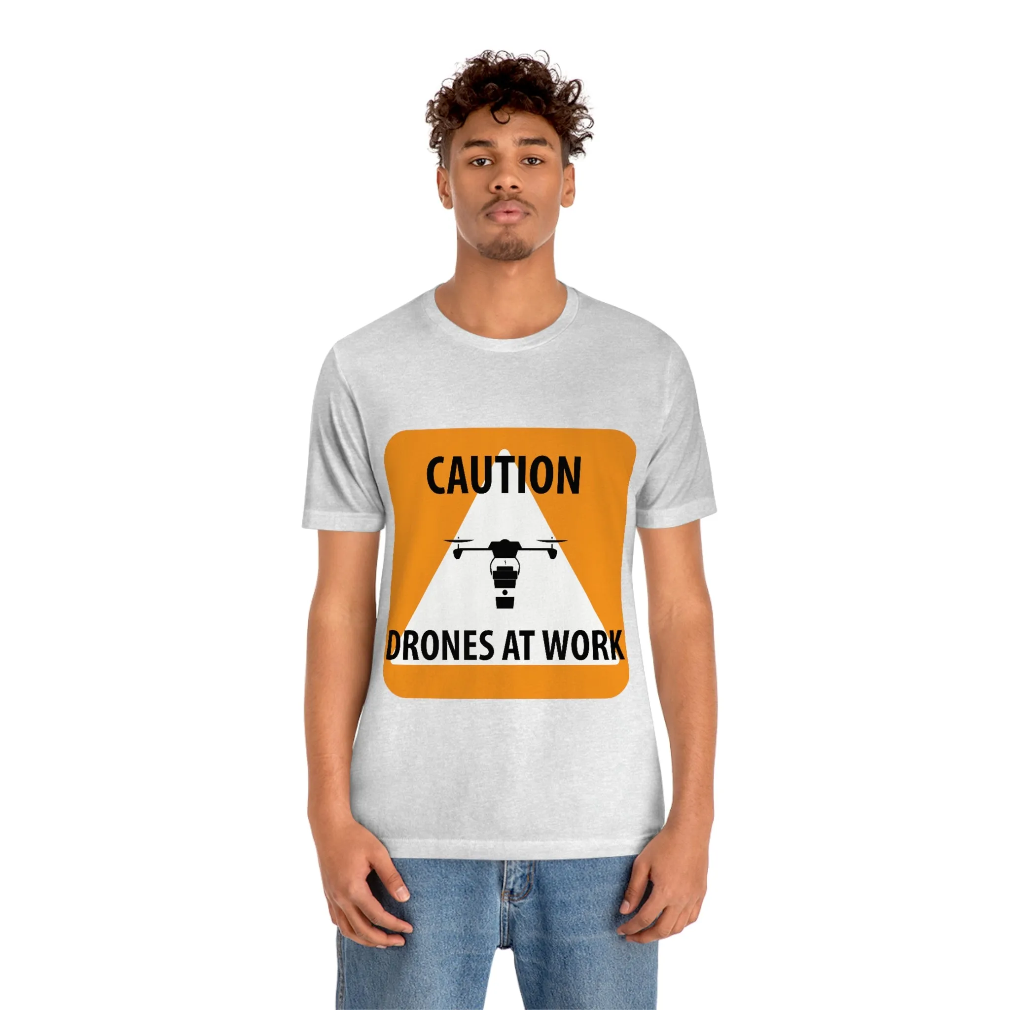 Drones at Work Unisex Jersey Short Sleeve Tee