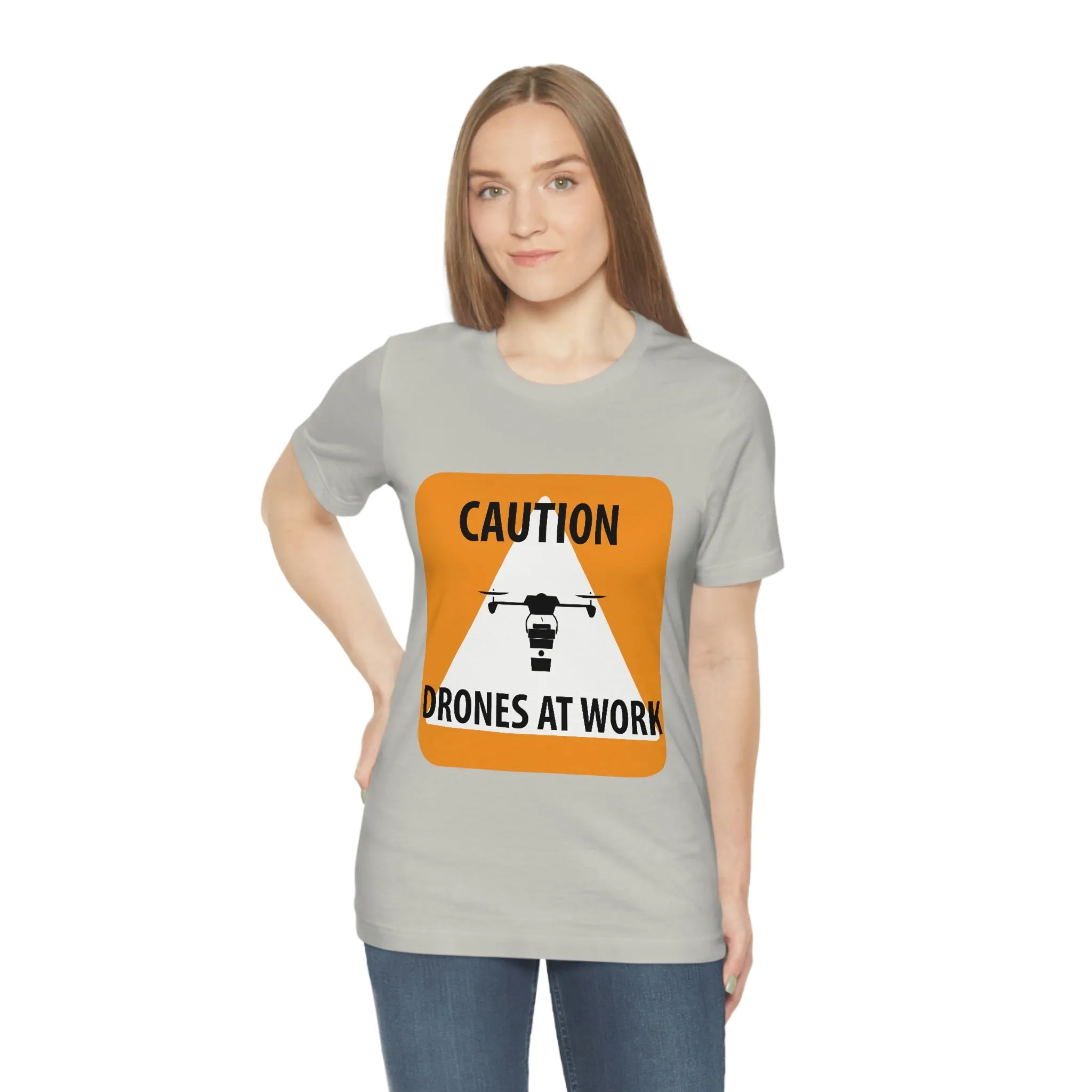 Drones at Work Unisex Jersey Short Sleeve Tee