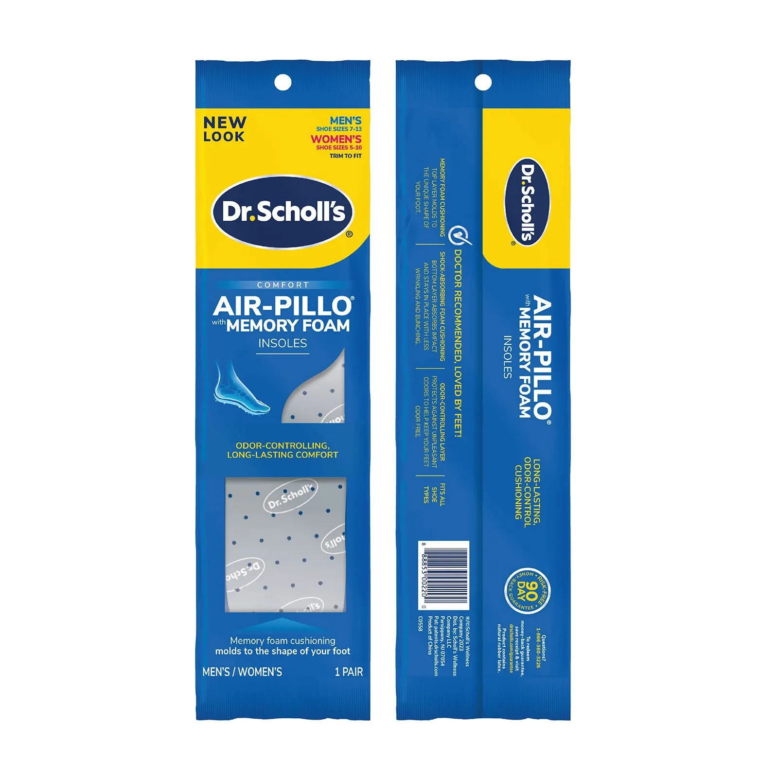 Dr.Scholl Air-Pillo with Memory Foam Insoles