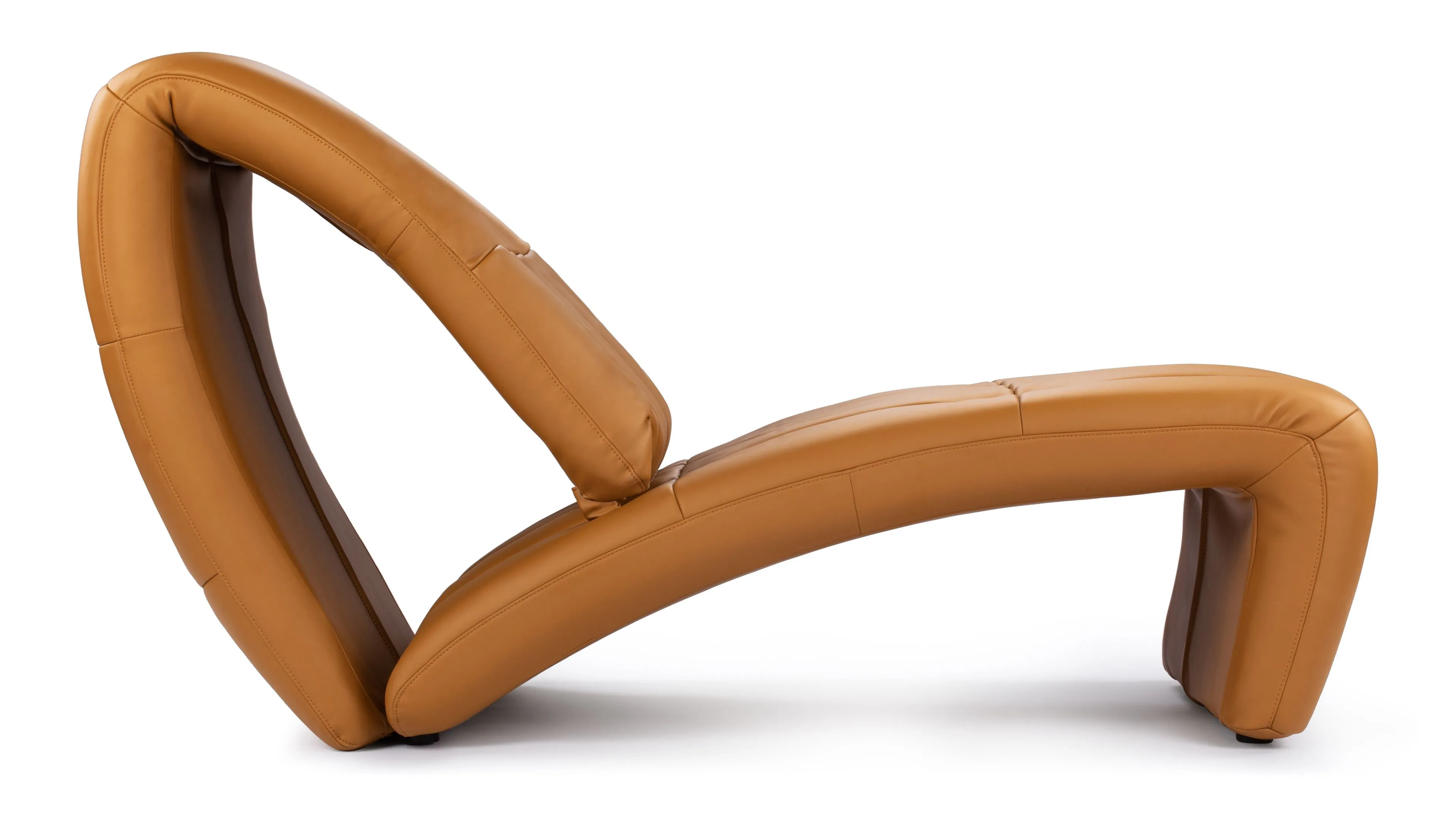 DS 266 Yoga - DS 266 Yoga Lounge Chair, Tan Vegan Leather