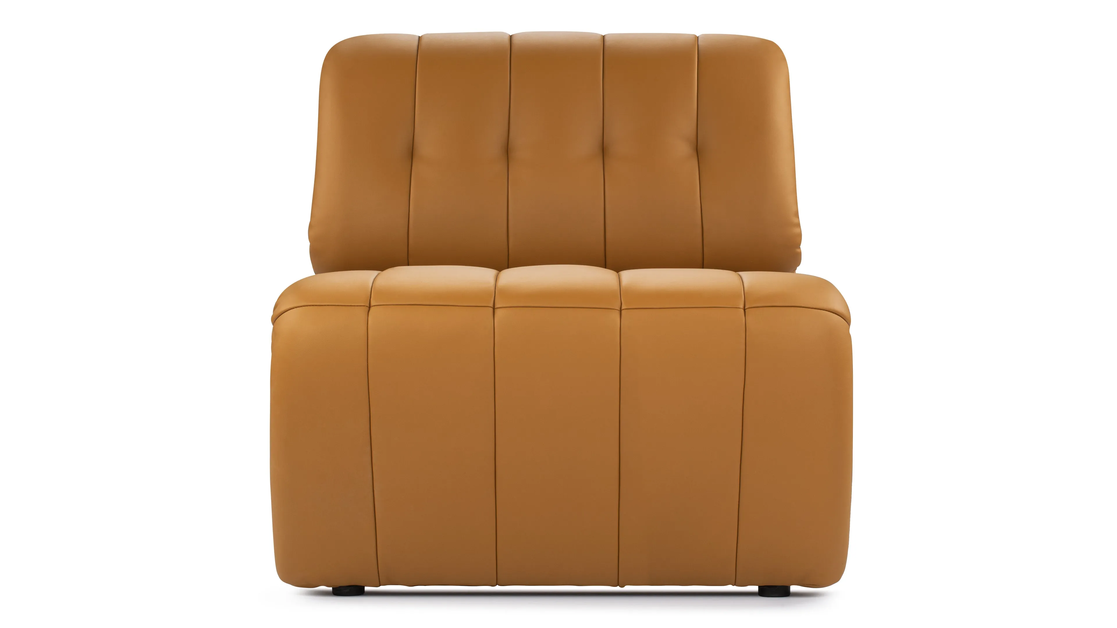 DS 266 Yoga - DS 266 Yoga Lounge Chair, Tan Vegan Leather