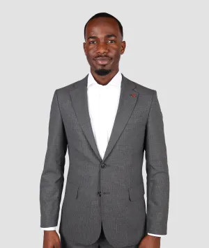 DS Damat Grey Slim Fit Suit