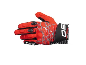 DSG PHOENIX AIR GLOVE BLACK GREY RED FLUO