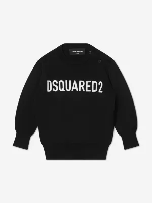 Dsquared2 Baby Boys Wool Knitted Logo Jumper