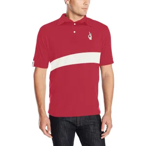 DTI Bright Red Polo Men's Shirt