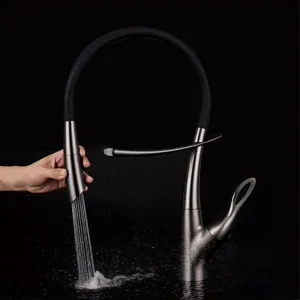 Dual Control Single Handle Faucet Magnetic Suction Kitchen Faucet