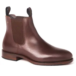 DUBARRY Kerry Chelsea Boots - Mens Gore-Tex Leather - Mahogany