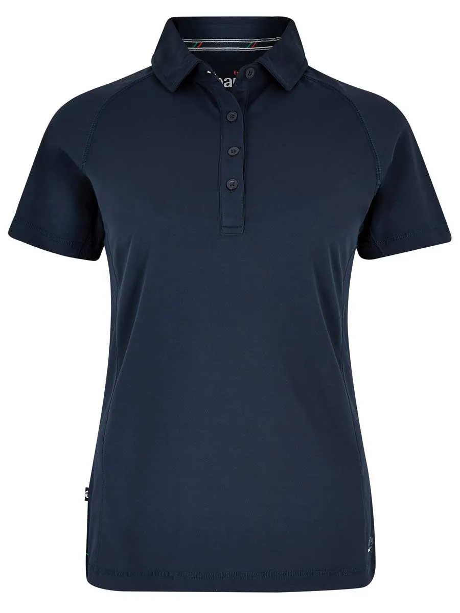 DUBARRY Riviera Womens Short-Sleeve Technical Polo - Navy