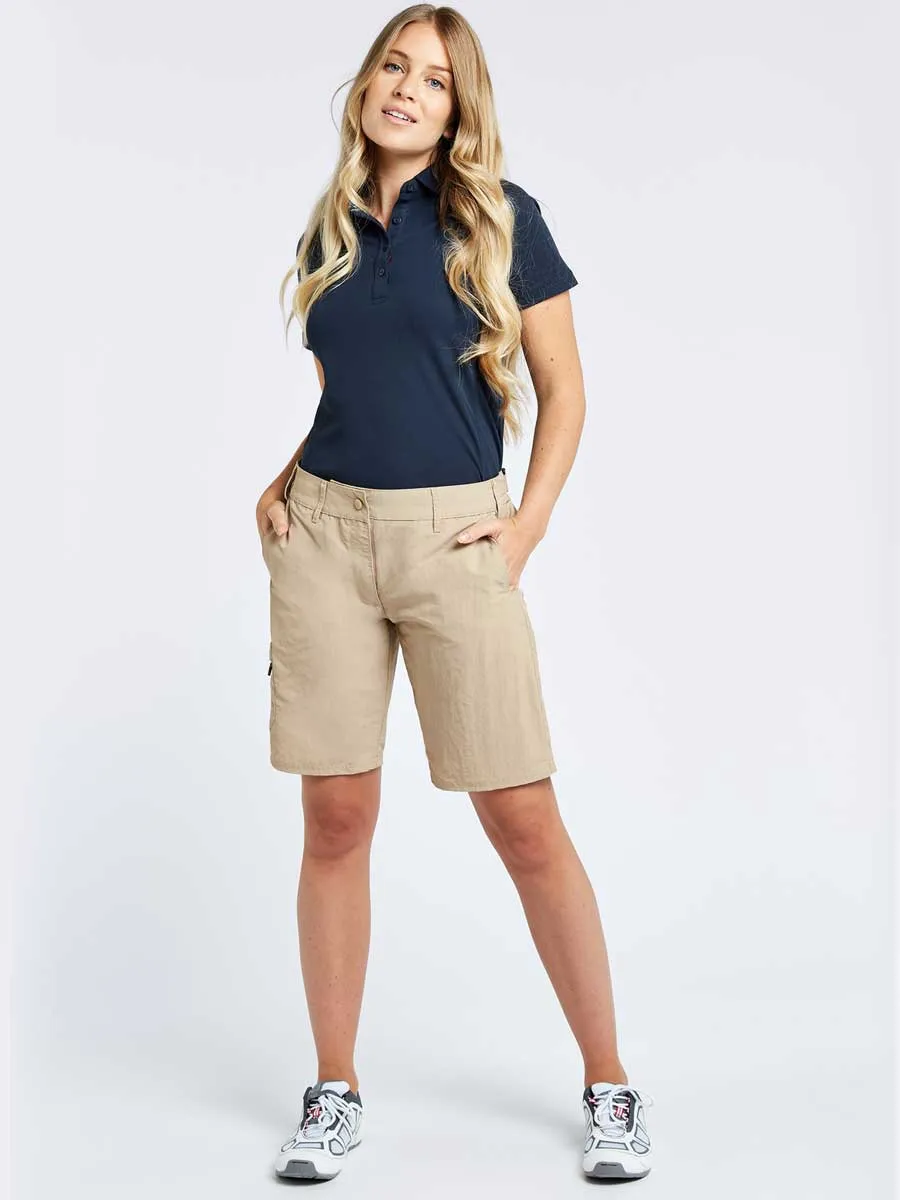 DUBARRY Riviera Womens Short-Sleeve Technical Polo - Navy