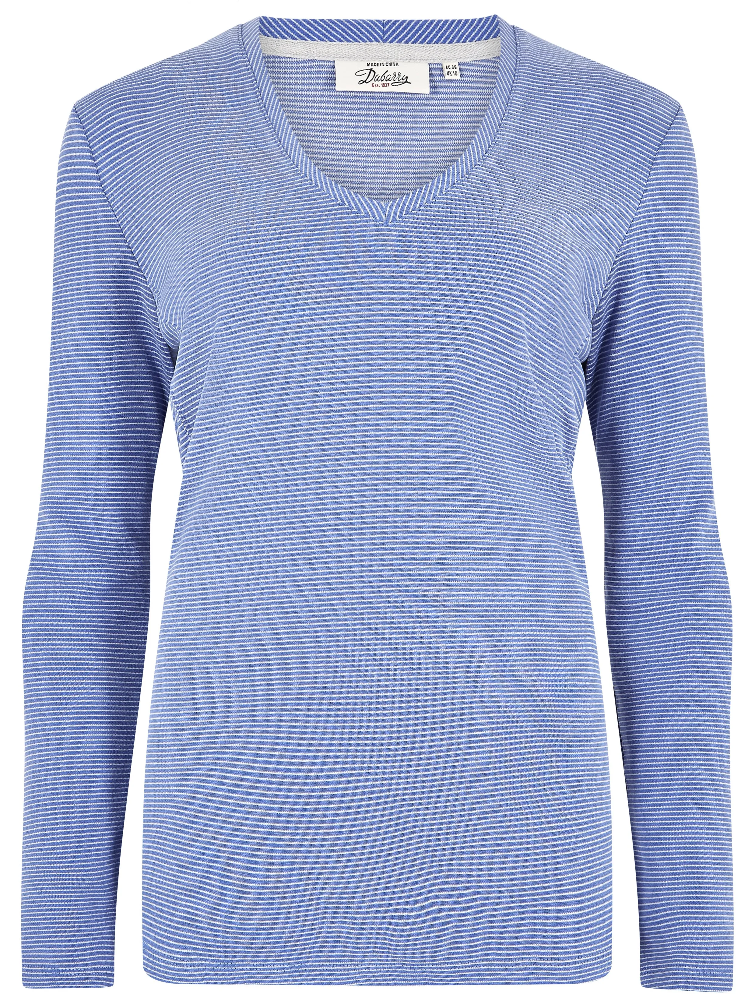 Dubarry Womens Stradbally Womens V-Neck Royal Blue