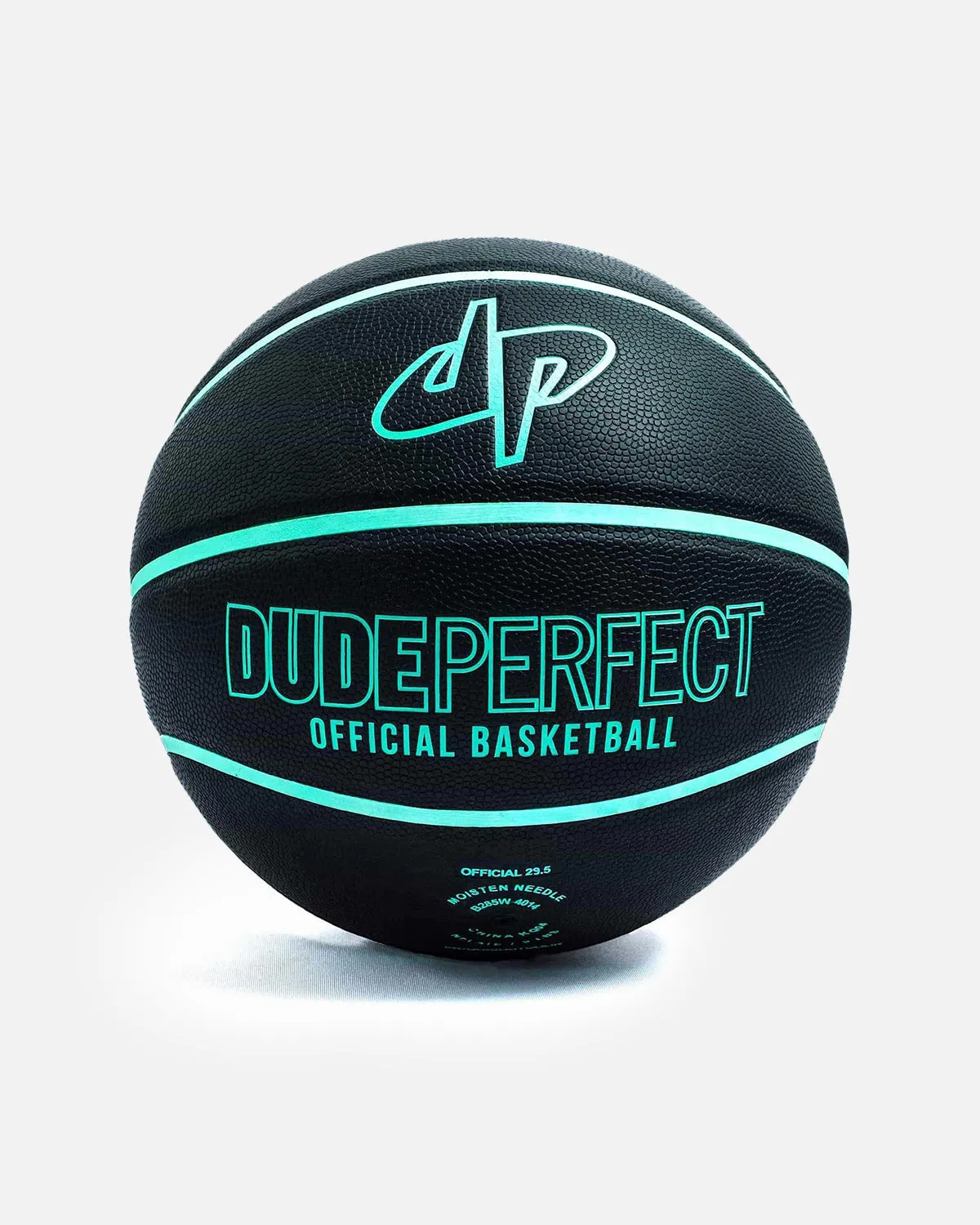 Dude Perfect Official Basketball (Black/Mint)