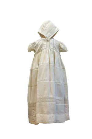 Due Firme - Baby Girl Italian Linen Baptism Gown