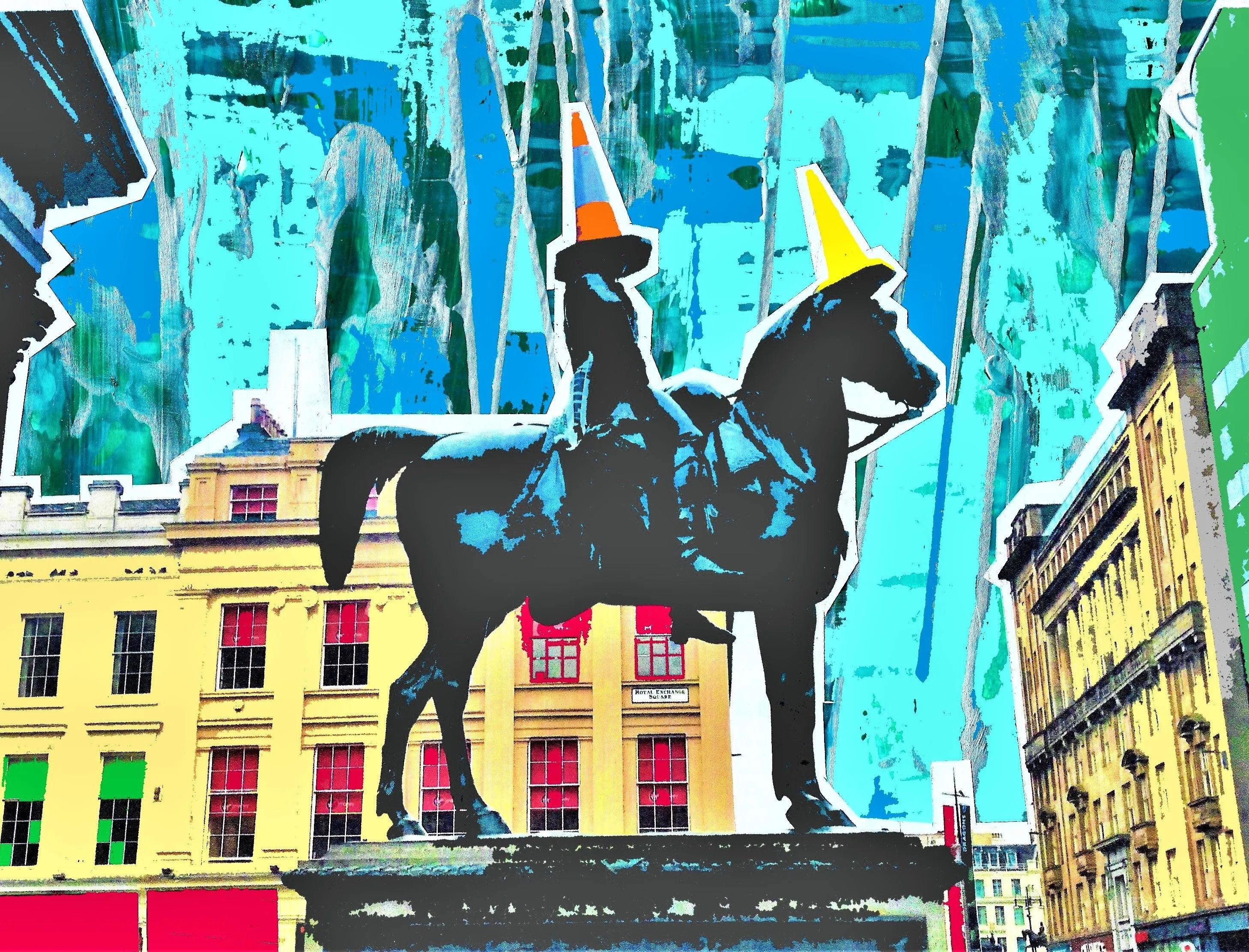 Duke of Wellington Statue Print