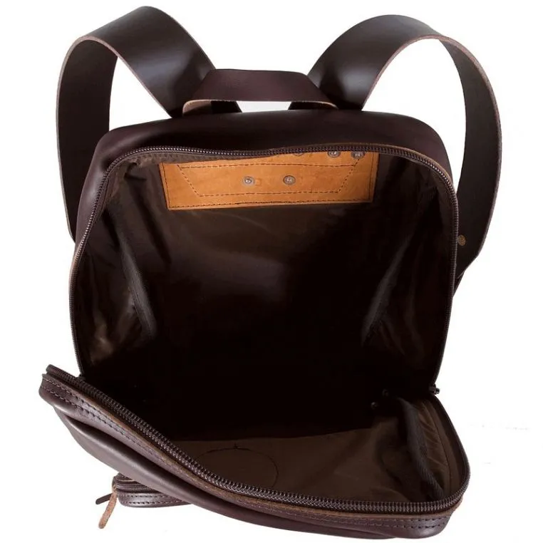 Duluth Pack Leather Standard Backpack