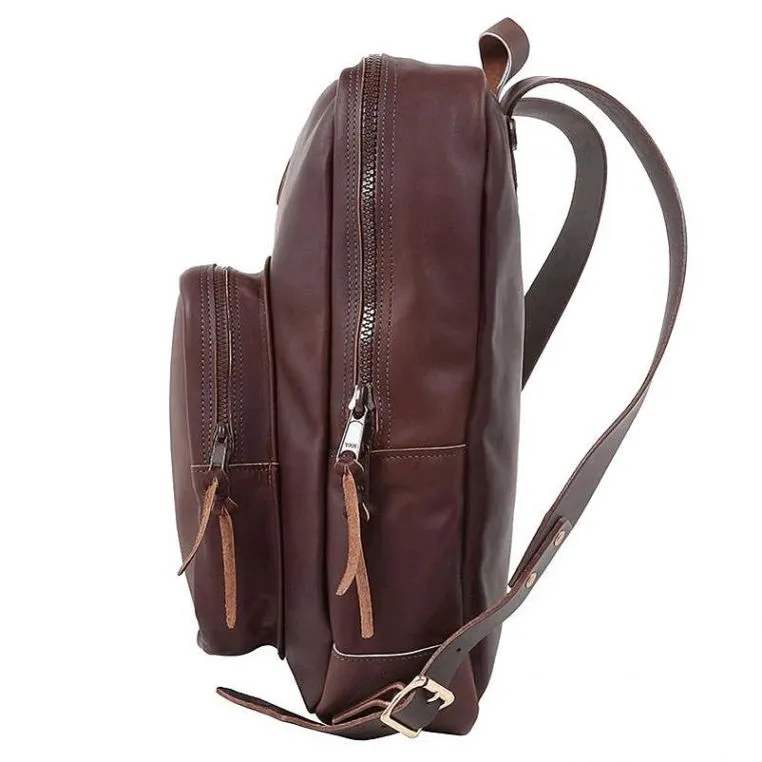 Duluth Pack Leather Standard Backpack