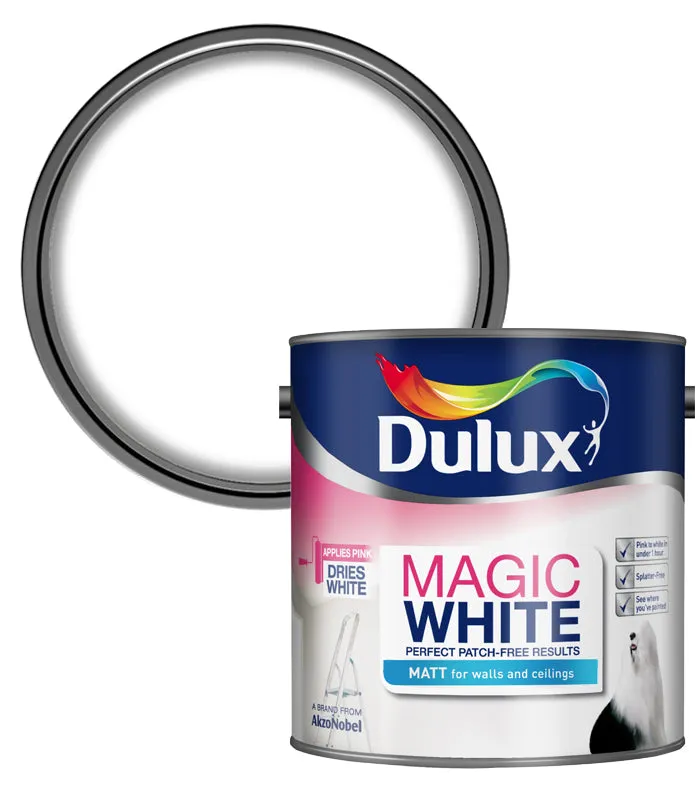 Dulux Magic White Matt Paint