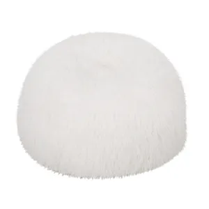 Dundas Modern Glam 3 Foot Faux Fur Bean Bag