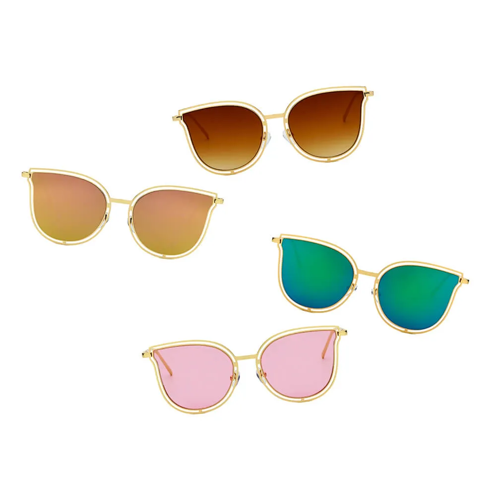 DUNDEE | Women Round Cat Eye Fashion Sunglasses