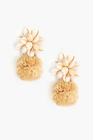 Dune Pom Earrings