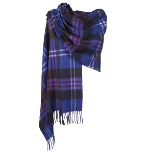 Dunedin Cashmere Big Check Stole  Heritage Of Scotland