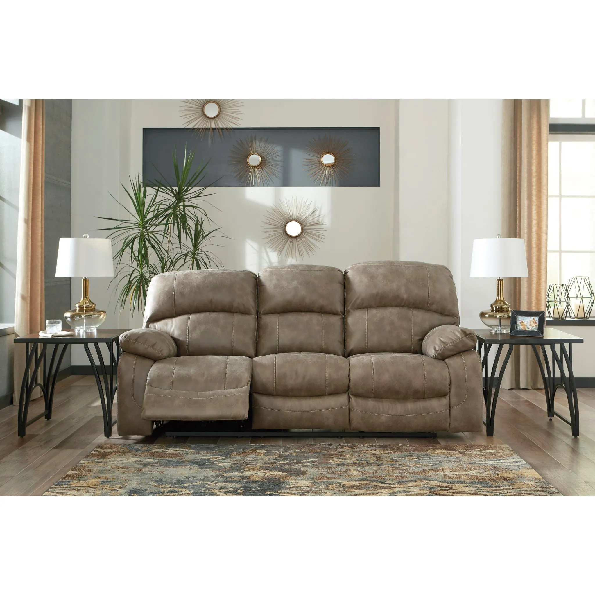 Dunwell Power Reclining Sofa with Adjustable Headrest