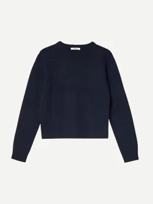 Dura Sweater In Darkest Navy