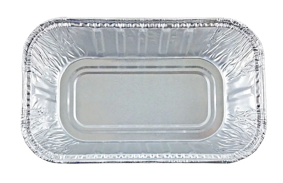 Durable 1 lb. Holiday Aluminum Foil Mini-Loaf Pan With High Dome Lid 100/CS