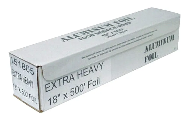 Durable 18" x 500' Extra Heavy Duty Aluminum Foil Wrap