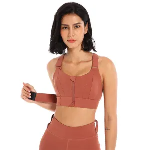 Durable Support Front Closure Sports Bra