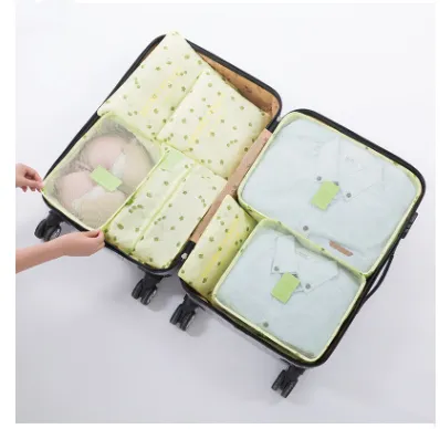 Durable Waterproof Nylon Packing Cube Travel Organizer Bag