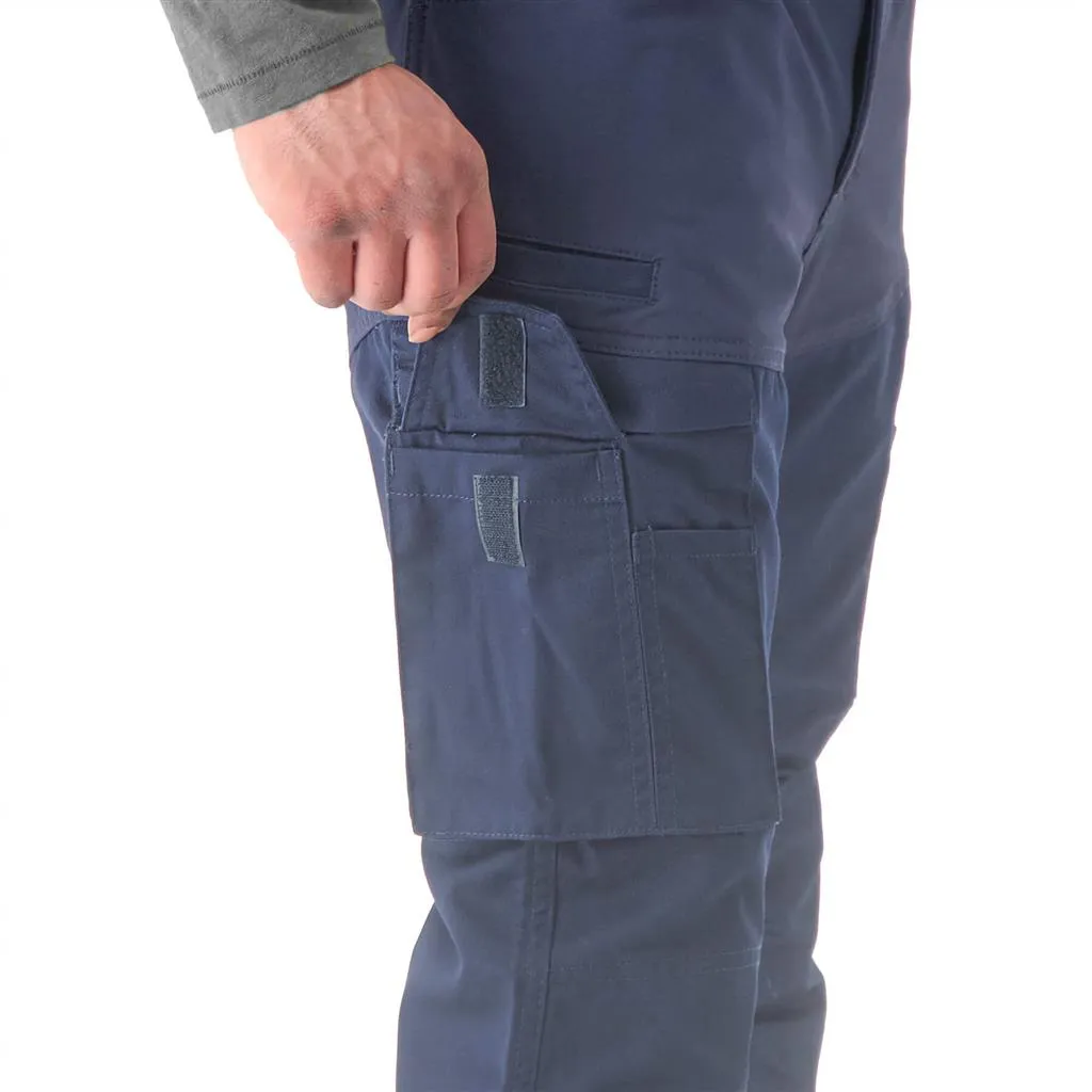 DuraDrive Men's TRILL RED LABEL Navy Water Repellent Slim Cut Utility Work Pants