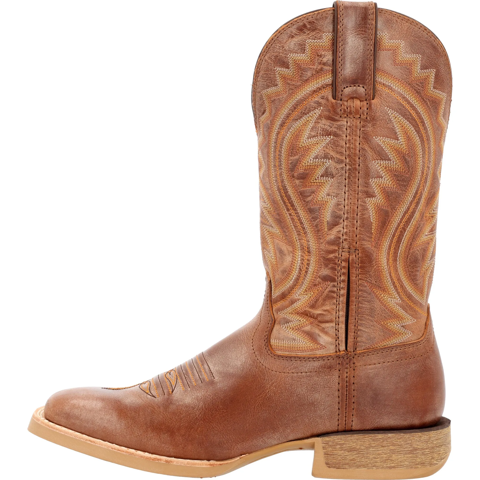 Durango Men's Rebel Pro Burnished Tan Leather Square Toe Boot DDB0394