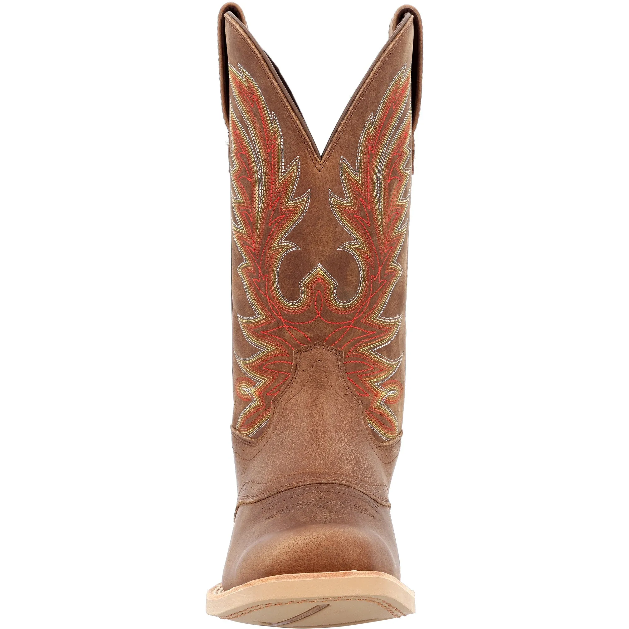 Durango Men's Rebel Pro Rodeo Tan Leather Square Toe Boot DDB0418