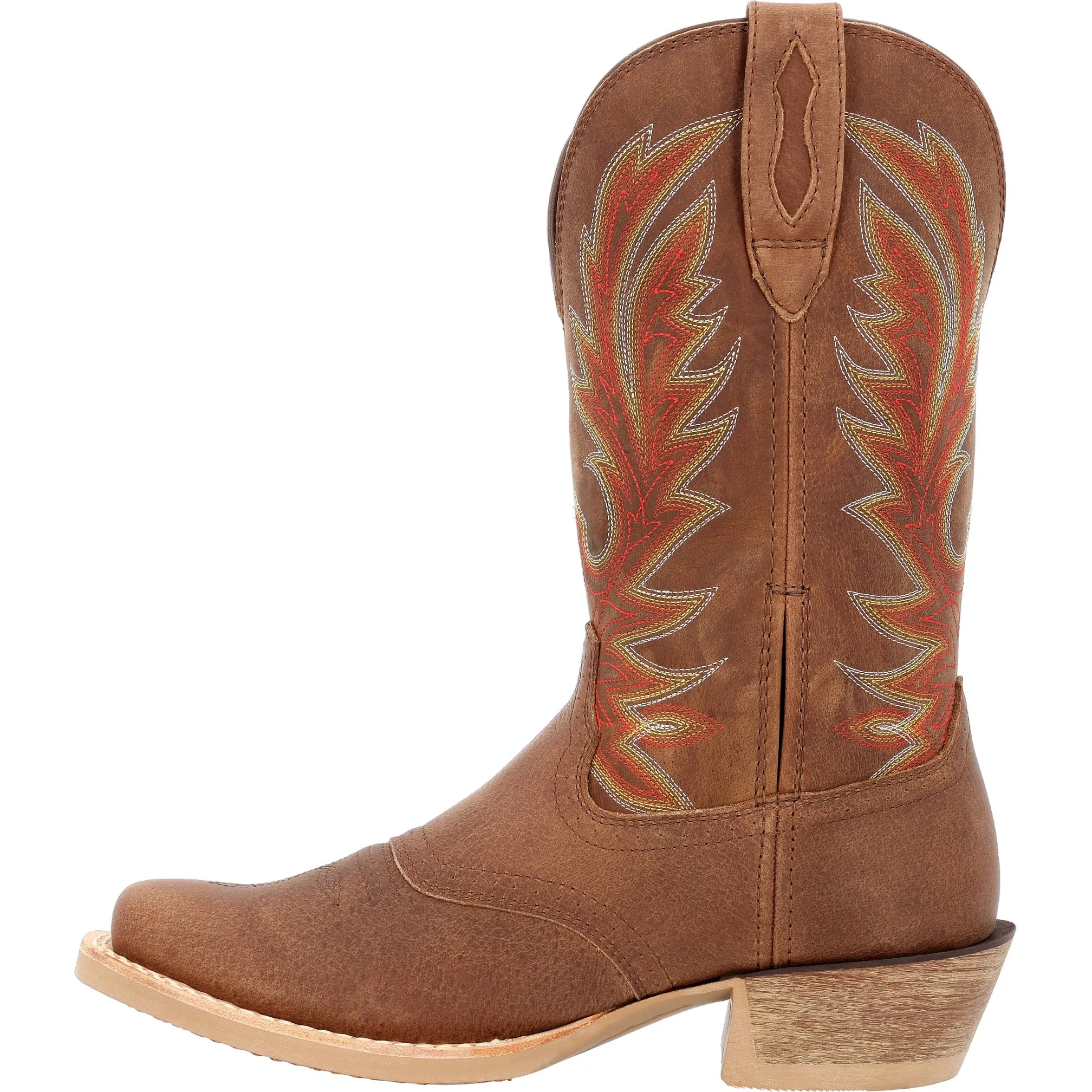 Durango Men's Rebel Pro Rodeo Tan Leather Square Toe Boot DDB0418