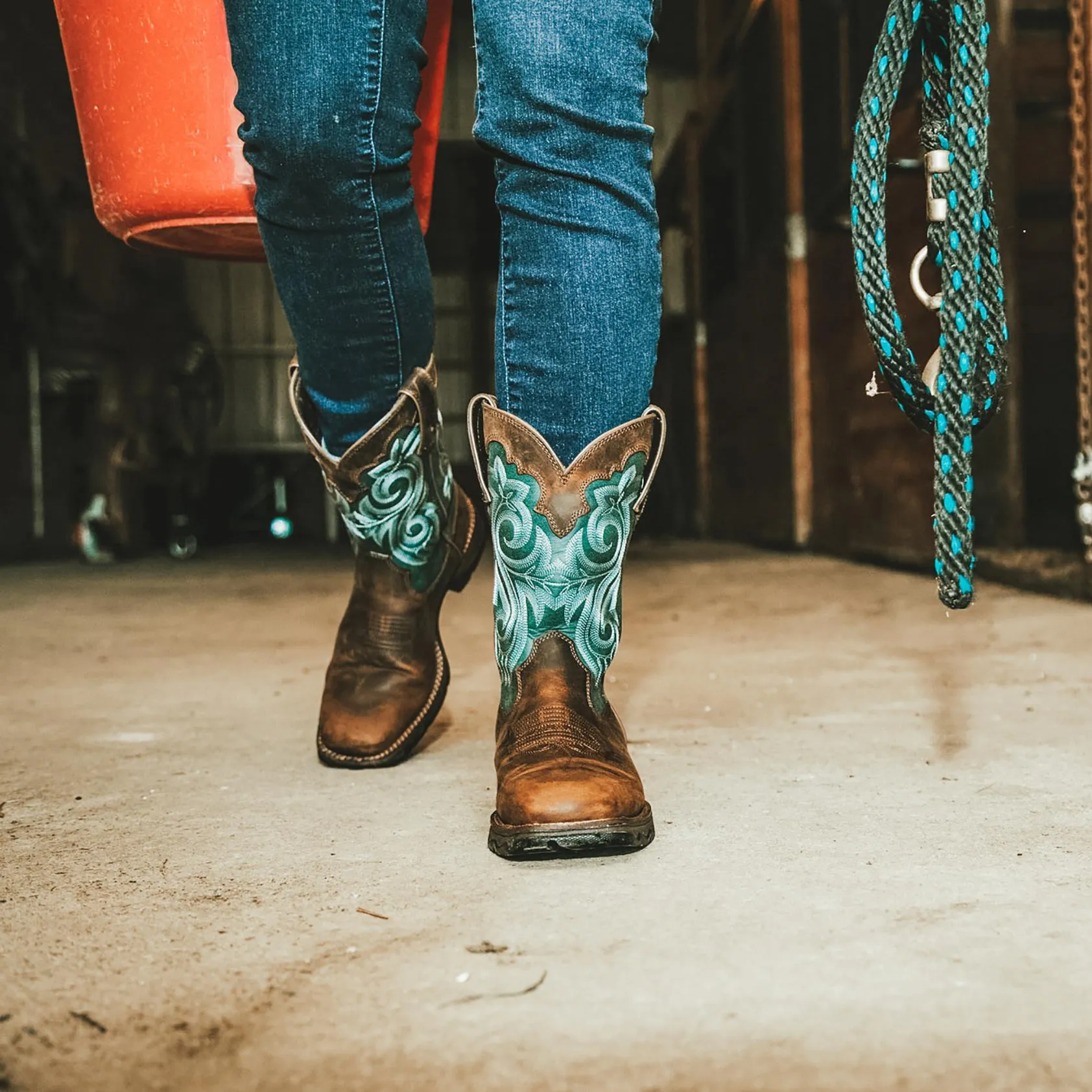 Durango Women's Lady Rebel S 10 In Waterproof Western Boot Lady Rebel By Durango Brown M