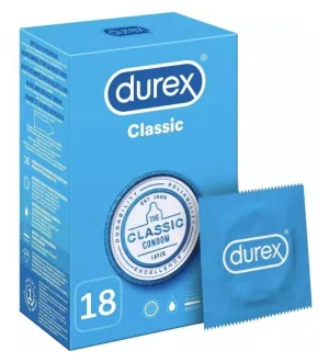 DUREX CLASSIC Condoms 18 pieces