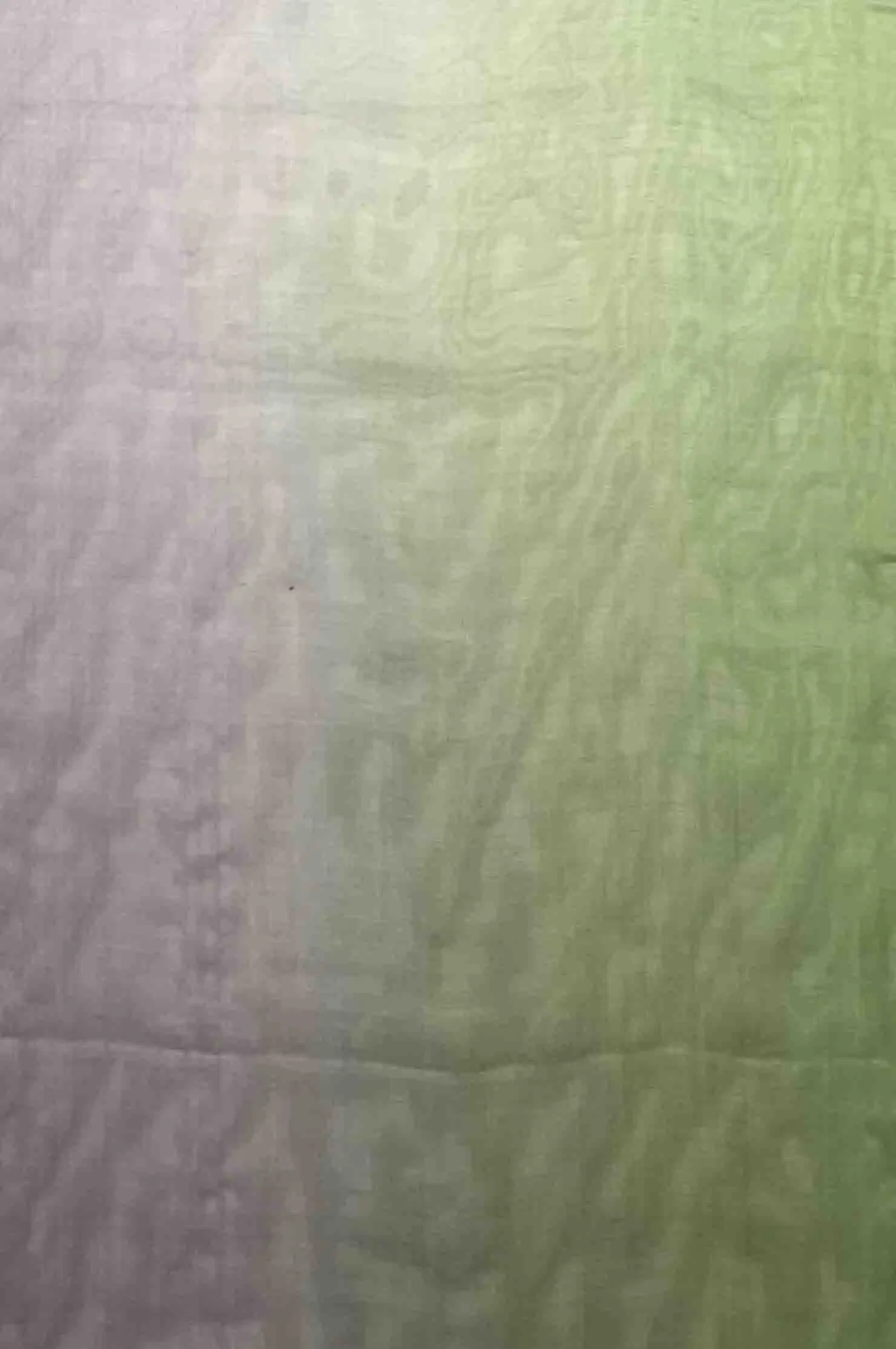 Dusk/Grass Green Ombre Silk Chiffon 2D-1013 Fabric