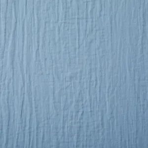 Dusty Blue - Double Gauze, Triple Wash from Kokka