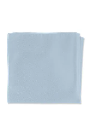 Dusty Blue Solid Pocket Square