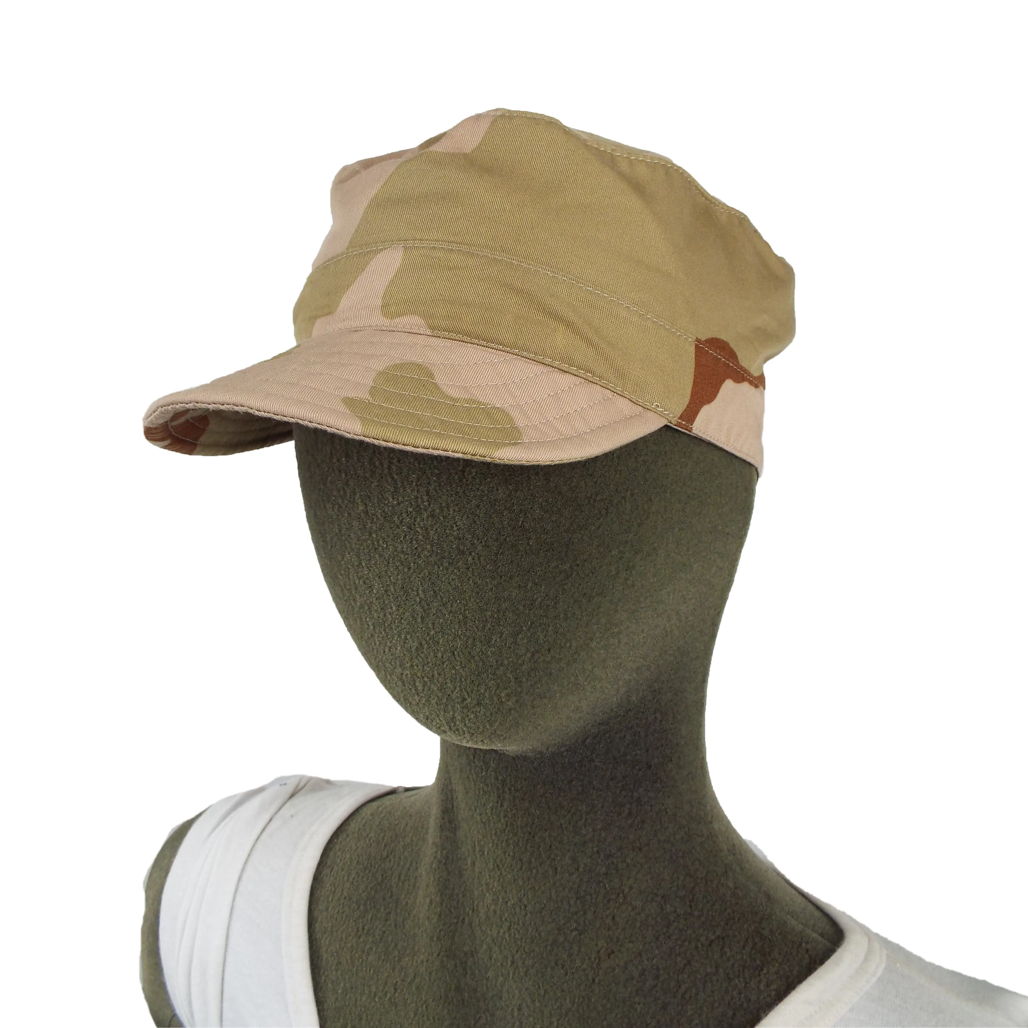 Dutch Army - Desert Tri-Colour Fatigue Cap - Grade 1