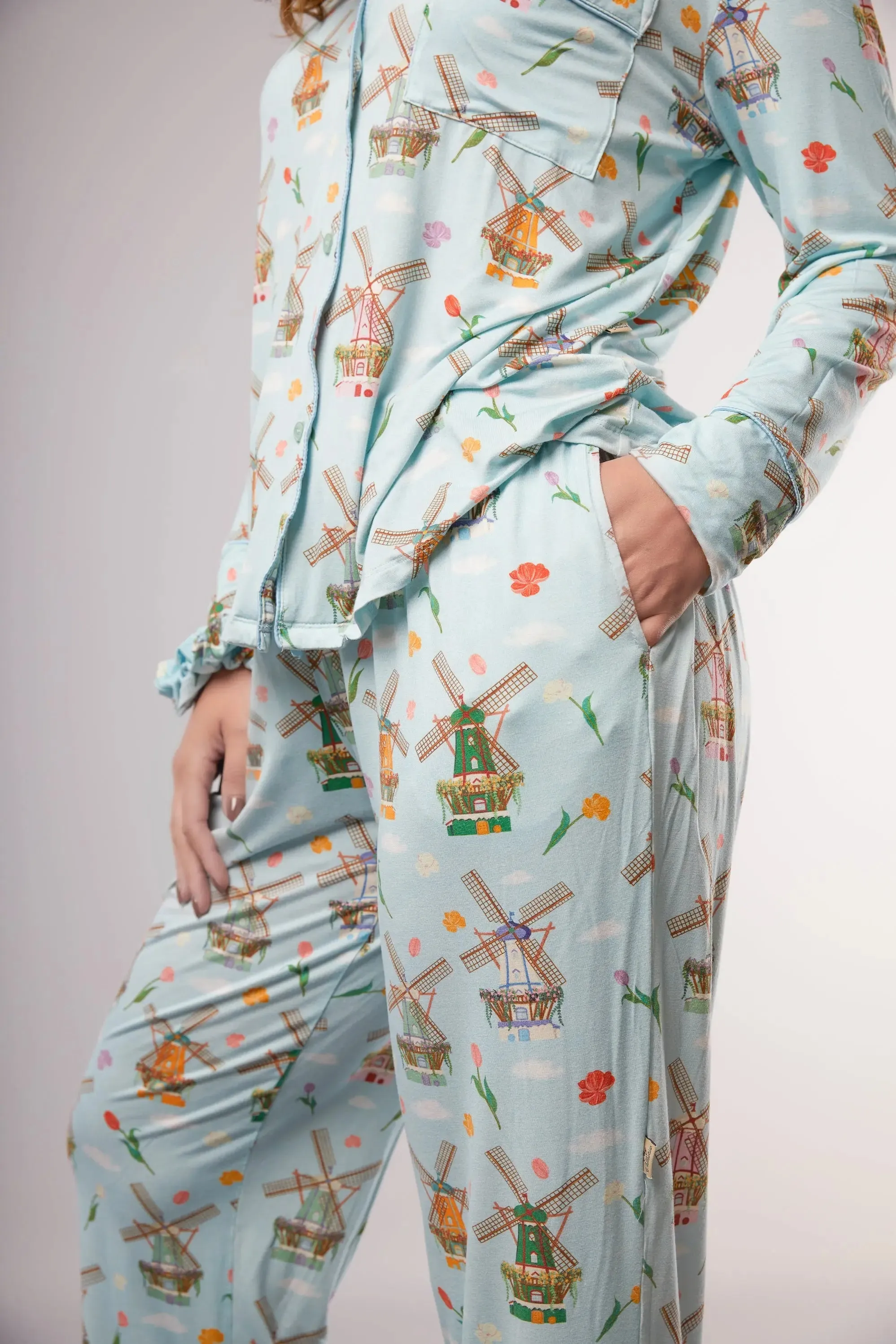 Dutch Windmills Classic Pyjama Trouser Set