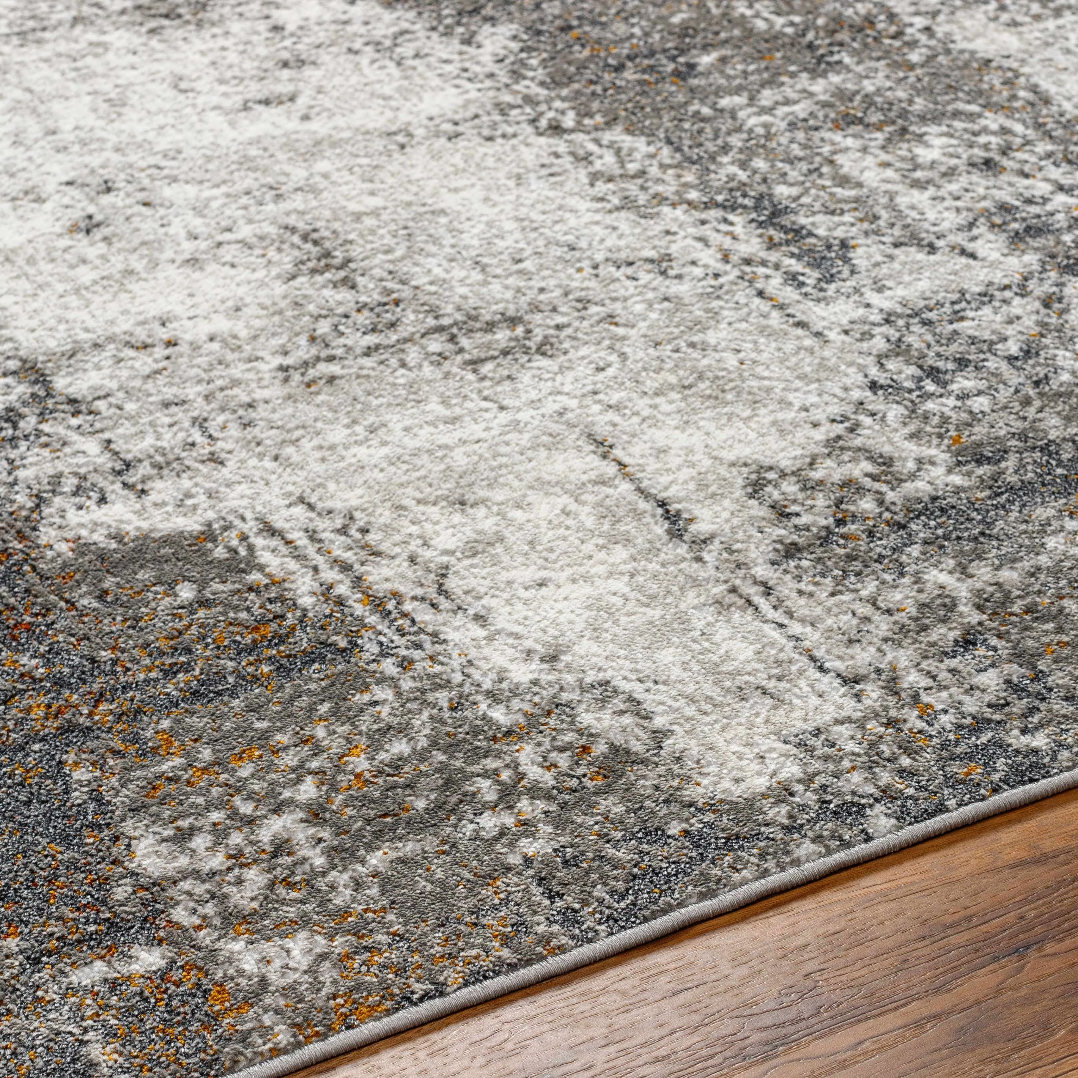 Duval Taupe Abstract Area Rug