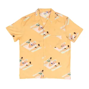 Duvin - "Beach Day" Buttonup Shirt - Stretchy Lightweight Polyester