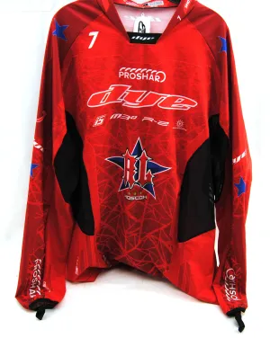 Dye / CRBN UL-C Jersey - Russian Legion Smotrov #7 Red/Red