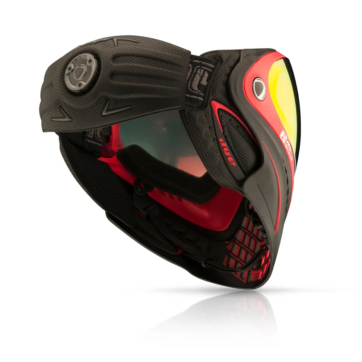 DYE I4 PRO GOGGLE - MELTDOWN BLK/RED - INCLUDES FREE VISOR BLACK FRIDAY SPECIAL