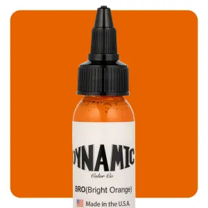 Dynamic Bright Orange Tattoo Ink - 1oz. Bottle