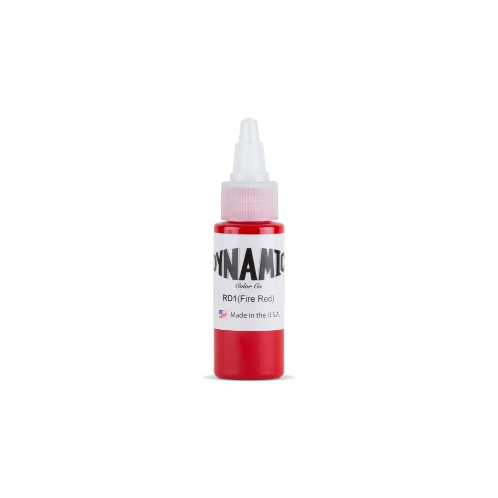 Dynamic Fire Red Tattoo Ink - 1oz. Bottle